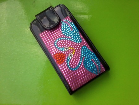 PORTACELLULARE IPHONE 4 4S CON STRASS